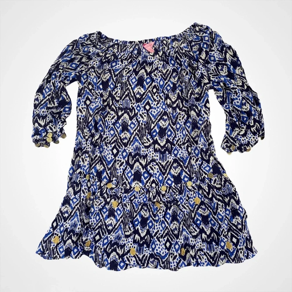 Lilly Pulitzer Patterned Delaney Tunic Dress, NWT